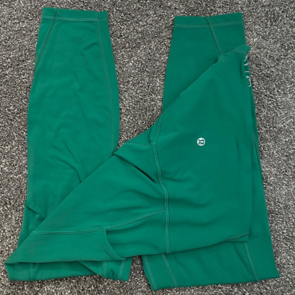 Lululemon Green Align Leggings - Picture 2 of 2